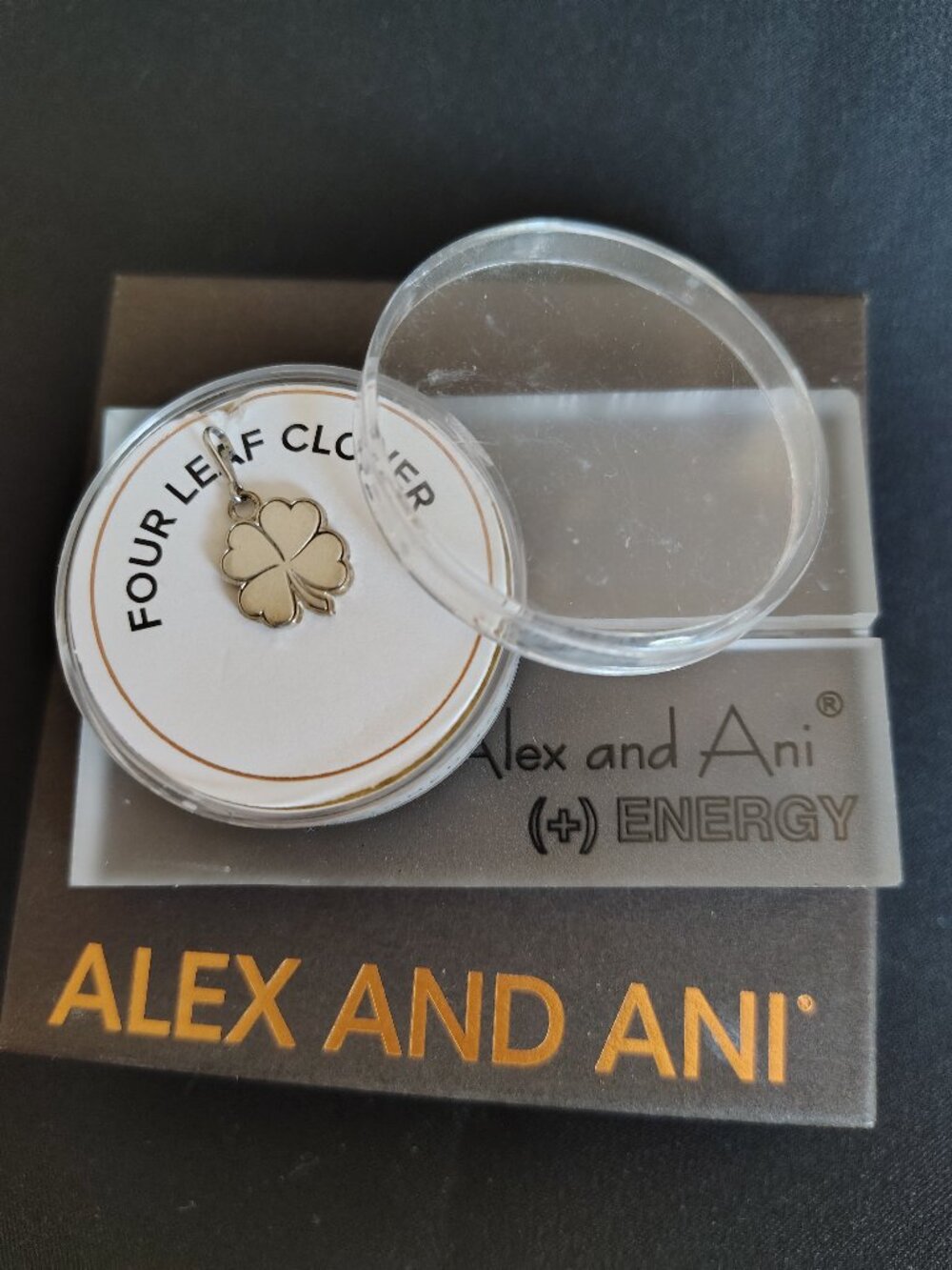 Alex and Ani Four Leaf Clover Necklace Charm    903